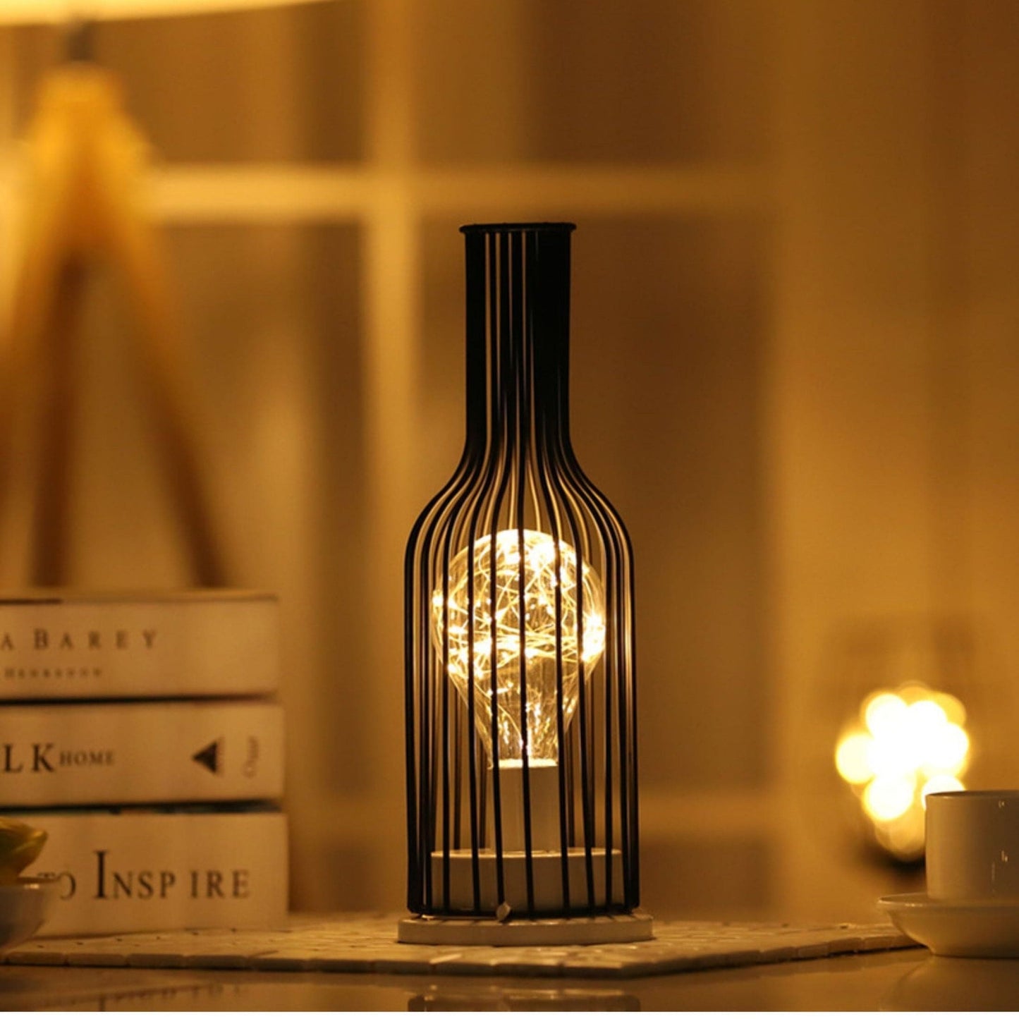 LuxeLume – Table Lamp Elegant Design for Coziness and Warm Light