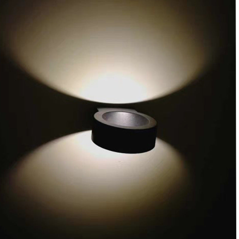 WandLicht – Runde LED-Außenwandleuchte, Modernes Design, IP65 Wasserdicht für Garten & Terrasse