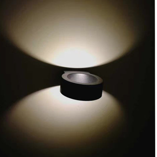 WandLicht – Runde LED-Außenwandleuchte, Modernes Design, IP65 Wasserdicht für Garten & Terrasse