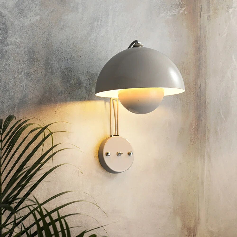 NightBud – Mushroom-shaped wall lamp for stylish room design