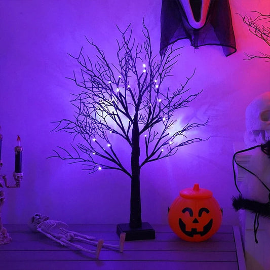 Kira – LED Pumpkin Tree Light for Halloween – Magical Table Decoration