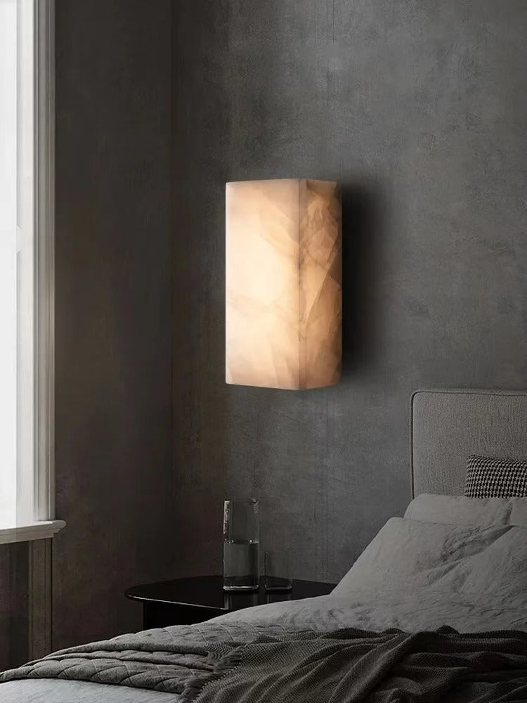 Marblux – Outdoor wall light made of marble for stylish lighting