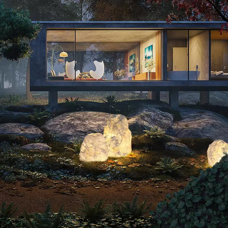 Stonelight – Gartenlampe mit natürlicher Steinoptik für elegante Außenbeleuchtung