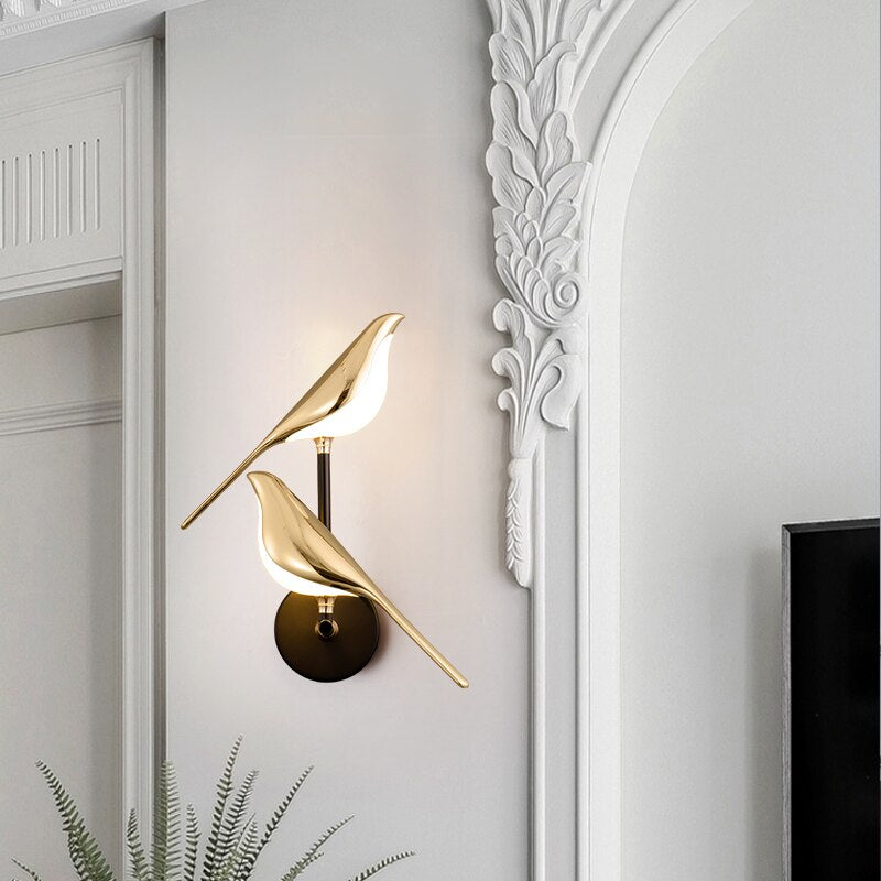 MrBird – Modern Wall Lamp Bird Design for Elegance