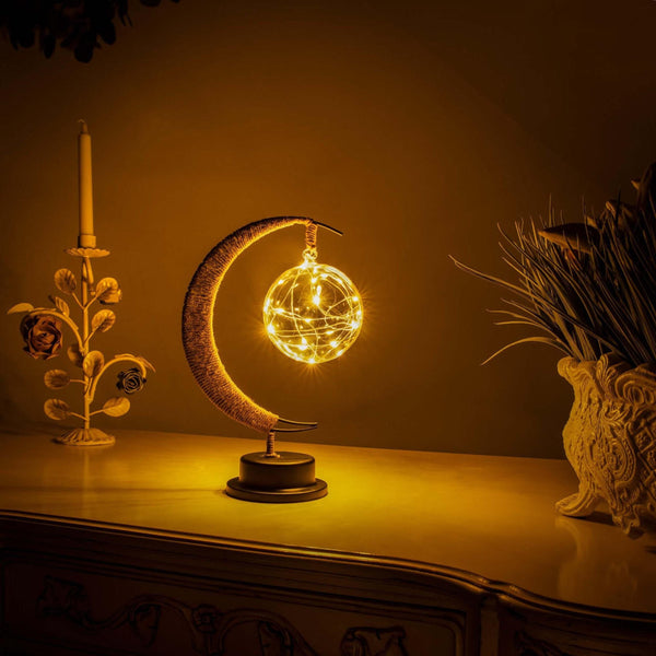 Lunara – Glass Moon Lamp for a Soothing Atmosphere