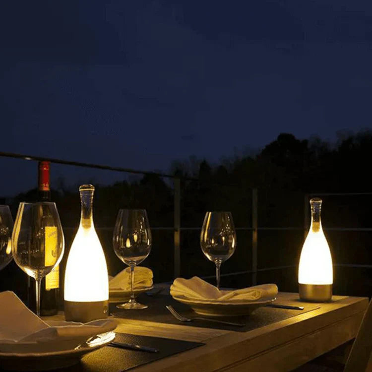 Bottlenight – Wiederaufladbare Lampe für stilvolle Beleuchtung