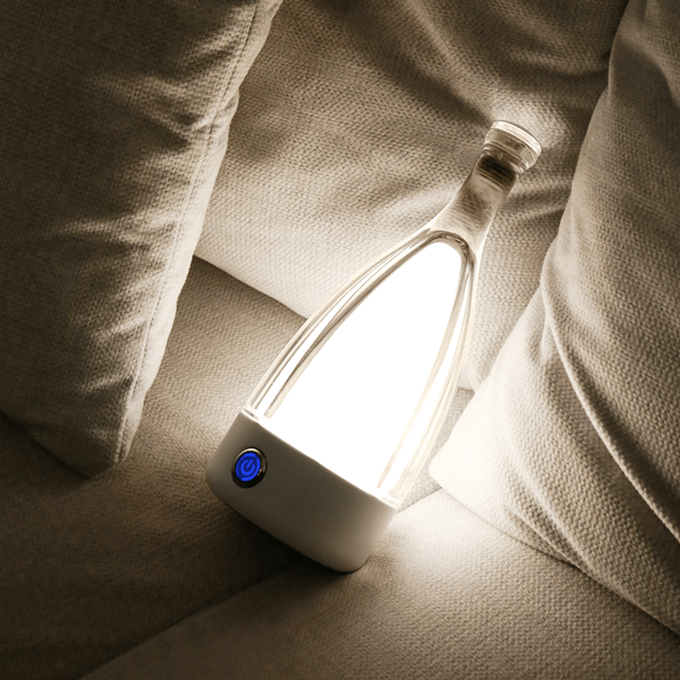 Bottlenight – Wiederaufladbare Lampe für stilvolle Beleuchtung