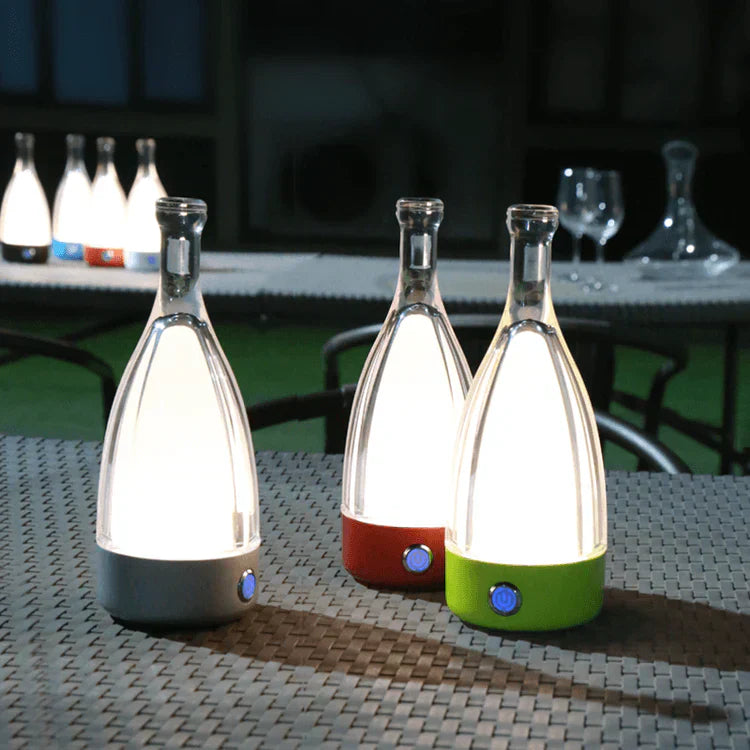 Bottlenight – Wiederaufladbare Lampe für stilvolle Beleuchtung