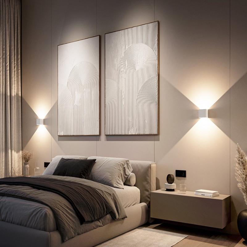 LumiGuard – LED Wall Light Outdoor with Warm Light and IP54 Weather Resistant